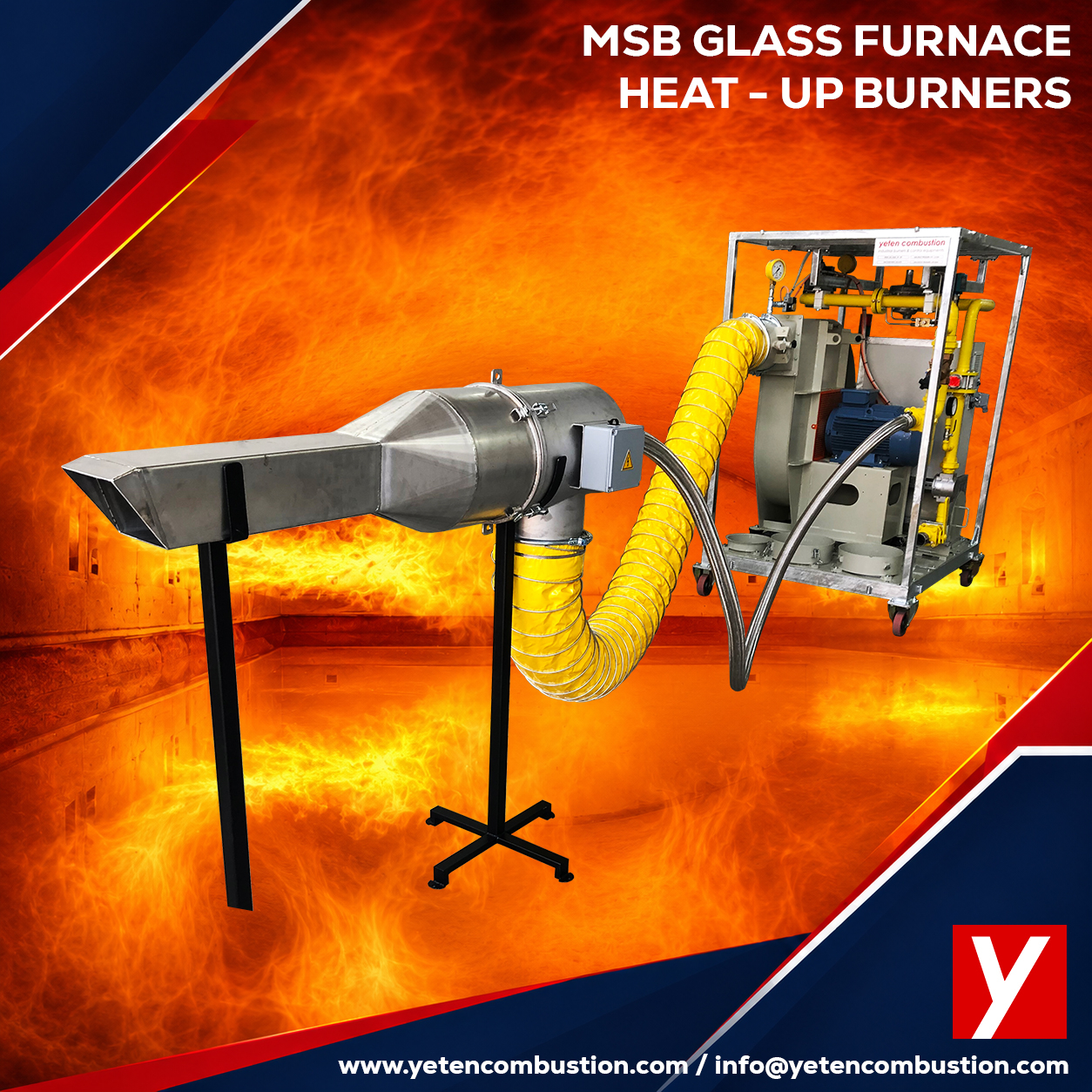 GLASS: MSB Glass Furnace Heat - Up Burners