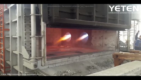 Aluminium Holding Furnace - MSB Large Capacity Velocity Burners