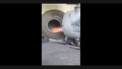 Copper Rotary Tilting Furnace - NHG Industrial Gas Burner