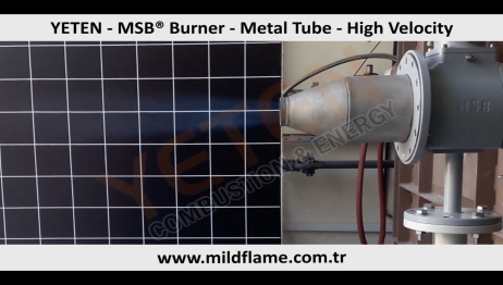 MSB Burner - Metal Tube - High Velocity
