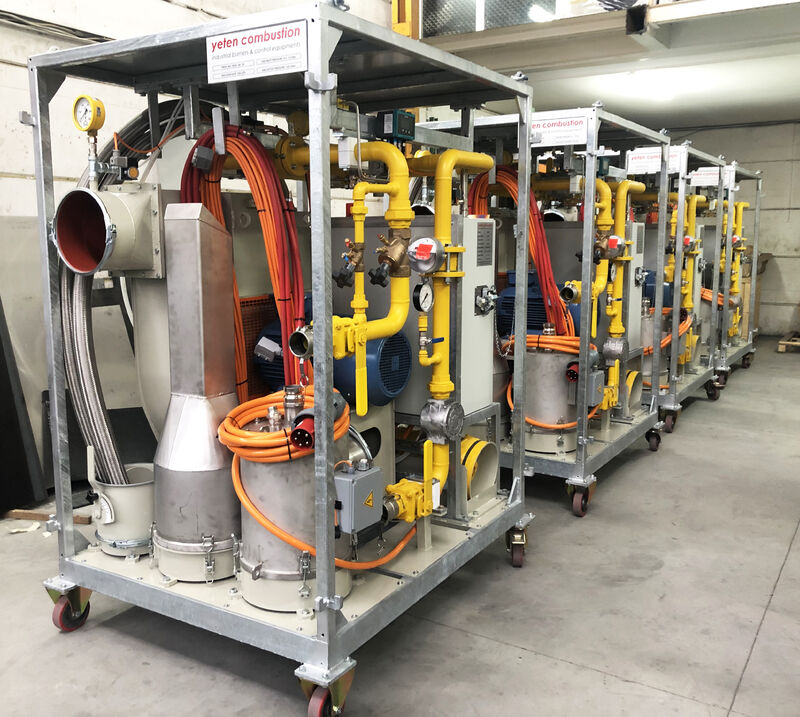 8 More MSB Glass Furnace Heat-Up Burner Systems Shipped to a Glass Corporation!