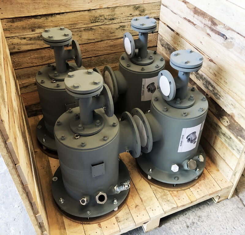2 MW NHG Industrial Gas Burners Headed to Romania for Aluminium Melting Furnaces!