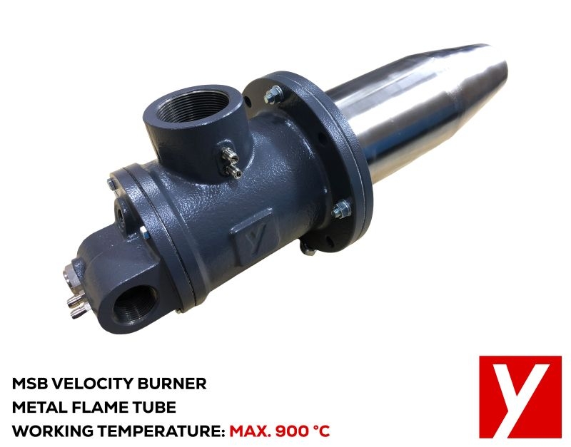 Same MSB Velocity Burner, 3 Different Flame Tubes!